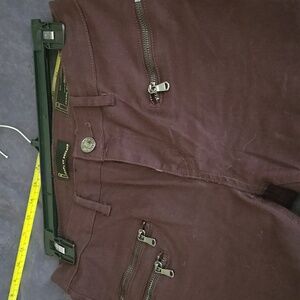 - Maroon Straight leg Jeans by Buffalo sz 4/27 Style Carine